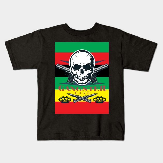 Rastafari Boys Kids T-Shirt by navod